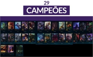 CONTA LEAGUE OF LEGENDS |DIAMANTE 4 • 29 CAMPEÕES • HIGH MMR LOL