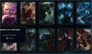 Conta lol com 99 campeões e 76 skins - League of Legends