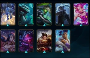 Conta lol com 99 campeões e 76 skins - League of Legends