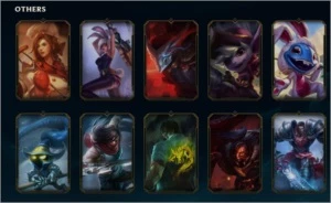Conta lol com 99 campeões e 76 skins - League of Legends