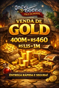 Runescape Oldschool (OSRS) - Gold - O Melhor Preço - 400m