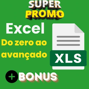 Excel do básico ao avançado + 6000 planilhas - Cursos e Treinamentos