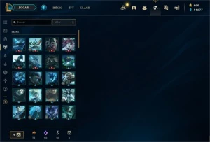 Conta lol todos champs , 189 skins + 107 skins nos espólios - League of Legends