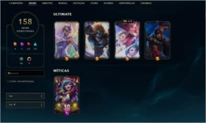 conta lol lvl 381 - League of Legends