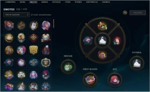 conta lol lvl 381 - League of Legends