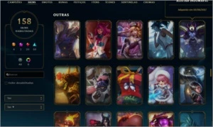 conta lol lvl 381 - League of Legends