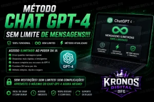 Método Chat Gpt-4 Sem Limite De Mensagens!!! - Inteligência Artificial