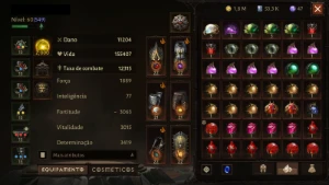 CRUZADO 2000 RESSONÂNCIA com itens do T8 - Diablo Immortal