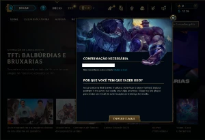 Diamante 4 com 35 Champs e 2 Skins - League of Legends LOL