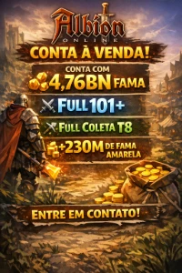 Conta Albion End Game email próprio - Albion Online
