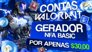 Gerador de contas NFA e FA - Valorant - (Checker de brinde) - Outros