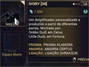 Warframe conta MR21 quase endgame - Outros