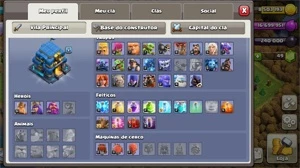 Conta Conta CV12 Lendária Semi-Full Clash Of Clans