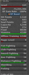 EK (175) RP (109) ED (57) + PREMIUM + MAKES + ITENS - Tibia