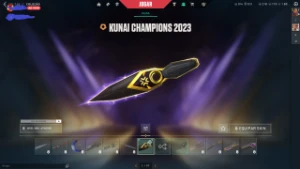 Conta Valorant com Kunai e Vandal Champions 500 GASTOS