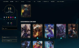 Conta Diamante Iv *Upada A Mão* - League of Legends LOL