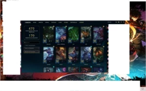 CONTA NO LOL COM 244 SKIN E FALTA SO 2 PERSONAGEM - League of Legends
