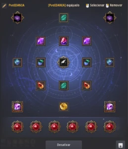 Conta black DESERT 854 de GS último Vell e Skin Crimson Dese