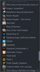 Conta Steam de Valor R$2.260,00 + conta uplay