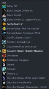 Conta Steam de Valor R$2.260,00 + conta uplay