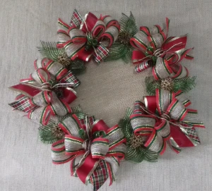 Base de Arranjo de Natal - Artesanato e Personalizados