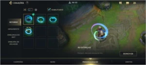 WILD RIFT ACC D4 com várias skins - League of Legends: Wild Rift LOL WR
