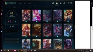 CONTA DE LOL 99 SKINS - League of Legends