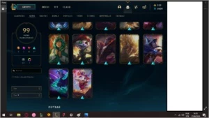 CONTA DE LOL 99 SKINS - League of Legends