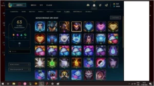 CONTA DE LOL 99 SKINS - League of Legends