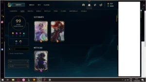 CONTA DE LOL 99 SKINS - League of Legends