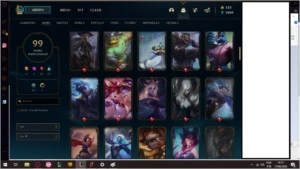 CONTA DE LOL 99 SKINS - League of Legends