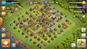 CV 12 e 11 Semi-FULL com vários itens - Clash of Clans