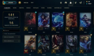 conta lol diamante - League of Legends