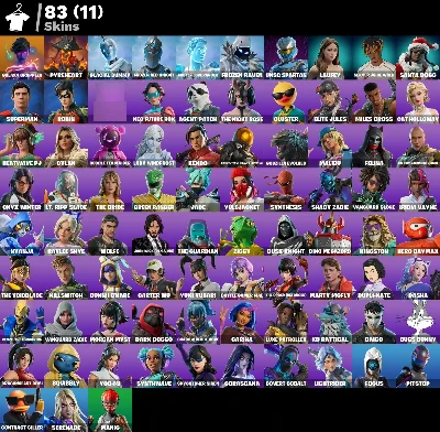 Conta Fortnite | 83 Skins | Galaxy Grappler | Entrega automá