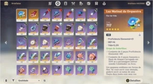 GENSHIN IMPACT - AR 35 - DILUC / VENTI / MONA