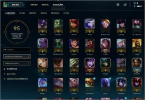 Gold 2, level 46, 18 baus hextech - League of Legends LOL