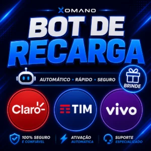 Bot Premium De Recargas + Site com Acesso Ilimitado - Sites, Lojas e Sistemas Prontos Sites e Scripts