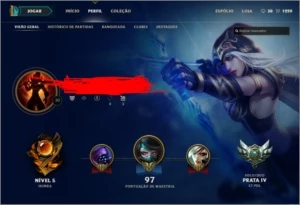 Conta LOL - Prata IV 57 PDL - League of Legends