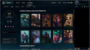 D3 - 71 CHAMPS - 20 SKINS (RIVEN, ZED CAMP) 4 RUNE PAGE - League of Legends LOL