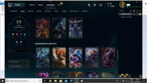 Conta de LOL - League of Legends