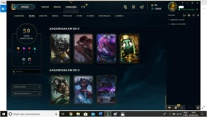 Conta de LOL - League of Legends