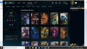 Conta de LOL - League of Legends