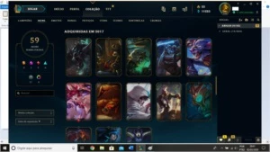 Conta de LOL - League of Legends
