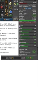 Vendo EK em Lutabra - Level 179 - Tibia