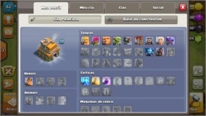 Centro de Vila 7!!! - Clash of Clans
