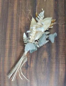 Mini buque Desidratado para decoração de bolo - Artesanato e Personalizados