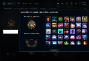 Conta Smurf com Yasuo + Borda Exclusiva Lendária - League of Legends LOL