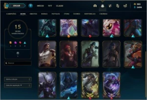 Conta Smurf com Yasuo + Borda Exclusiva Lendária - League of Legends LOL
