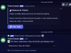 Bot de ticket avançado para discord - Outros