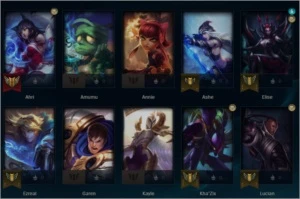 CONTA PLATINA 1 - ESSENCIA PARA TROCAR DE NOME - League of Legends LOL